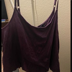 Torrid purple swing cami